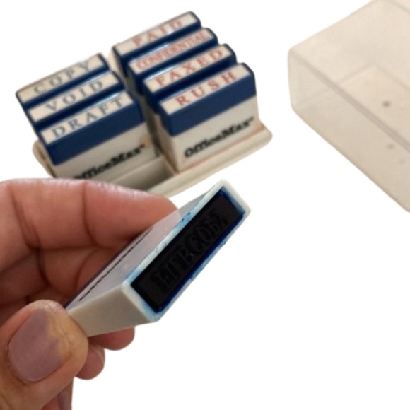 Administrative stamps for office STAMP SET - Picture 3 of 4